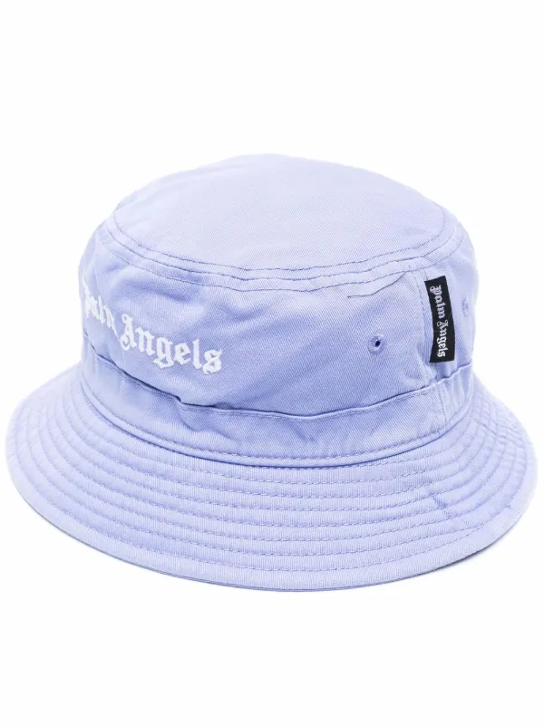 Palm Angels logo-embroidered Bucket Hat 