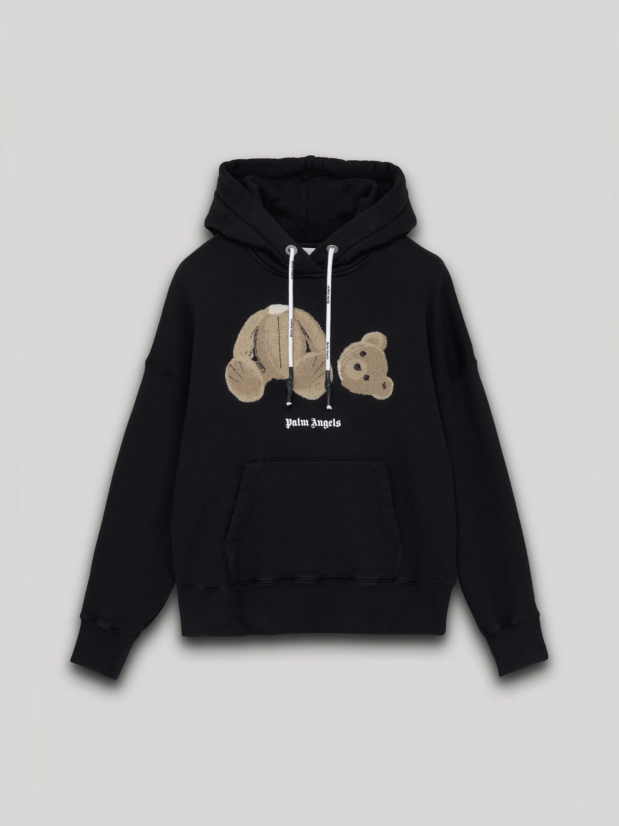 PALM ANGELS BEAR HOODY BLACK M パームエンジェルス-