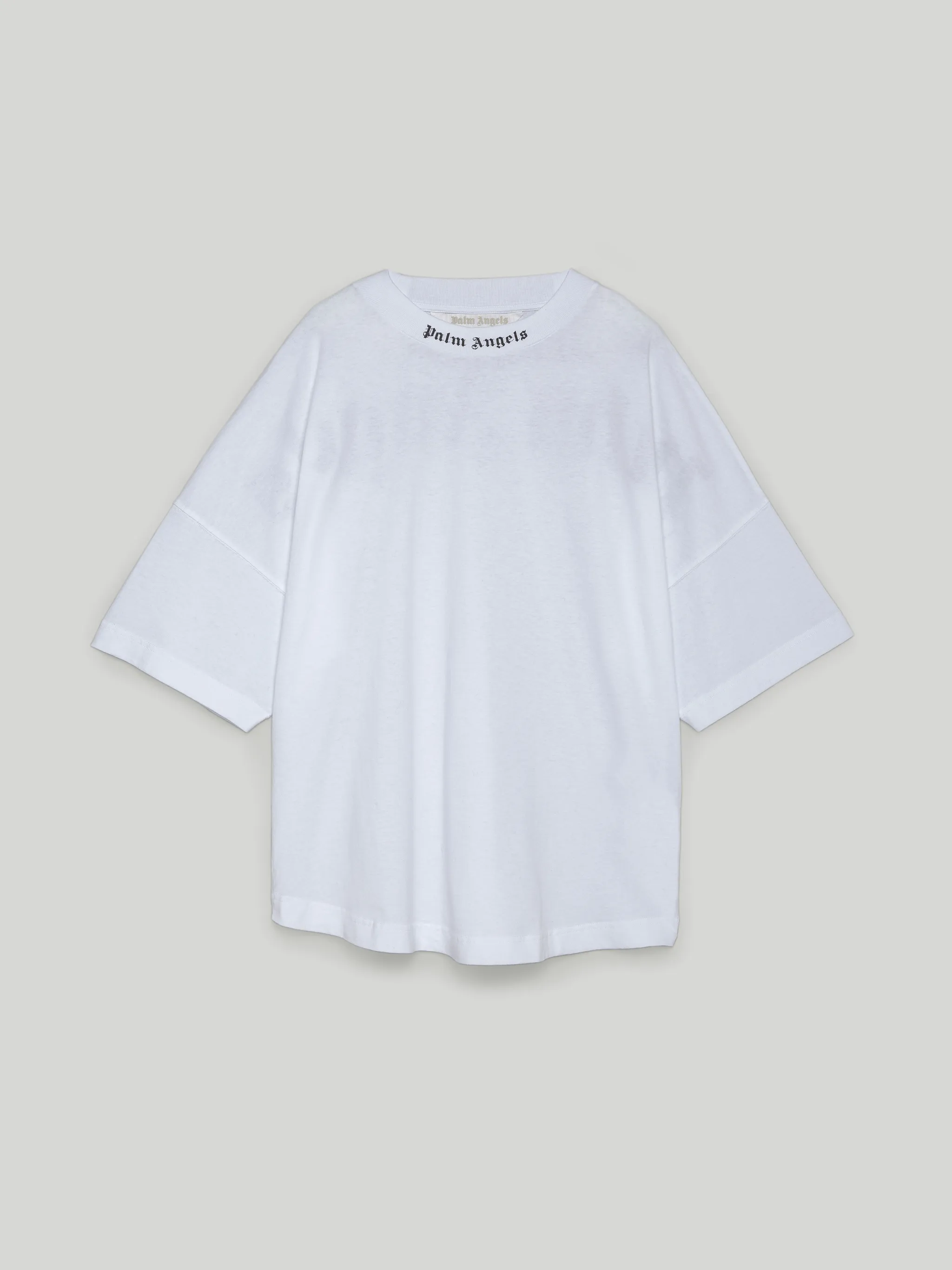 Moncler Oversize Logo Print T-shirt White Men's - SS21 - US