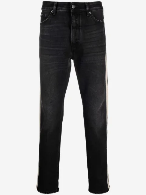 Palm Angels Jeans slim con riga laterale