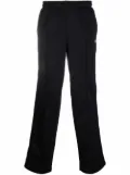 Marcelo Burlon County of Milan Cross-logo side-stripe track pants - Black