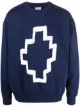 Image 1 of Marcelo Burlon County of Milan Tempera cotton sweatshirt