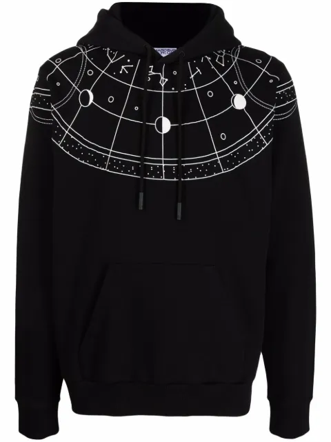 COUNTY OF MILAN Astral cotton hoodie