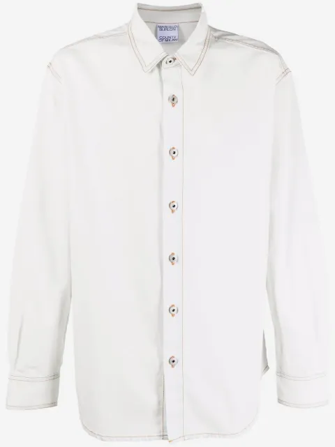 COUNTY OF MILAN Cross Wolf long-sleeve shirt