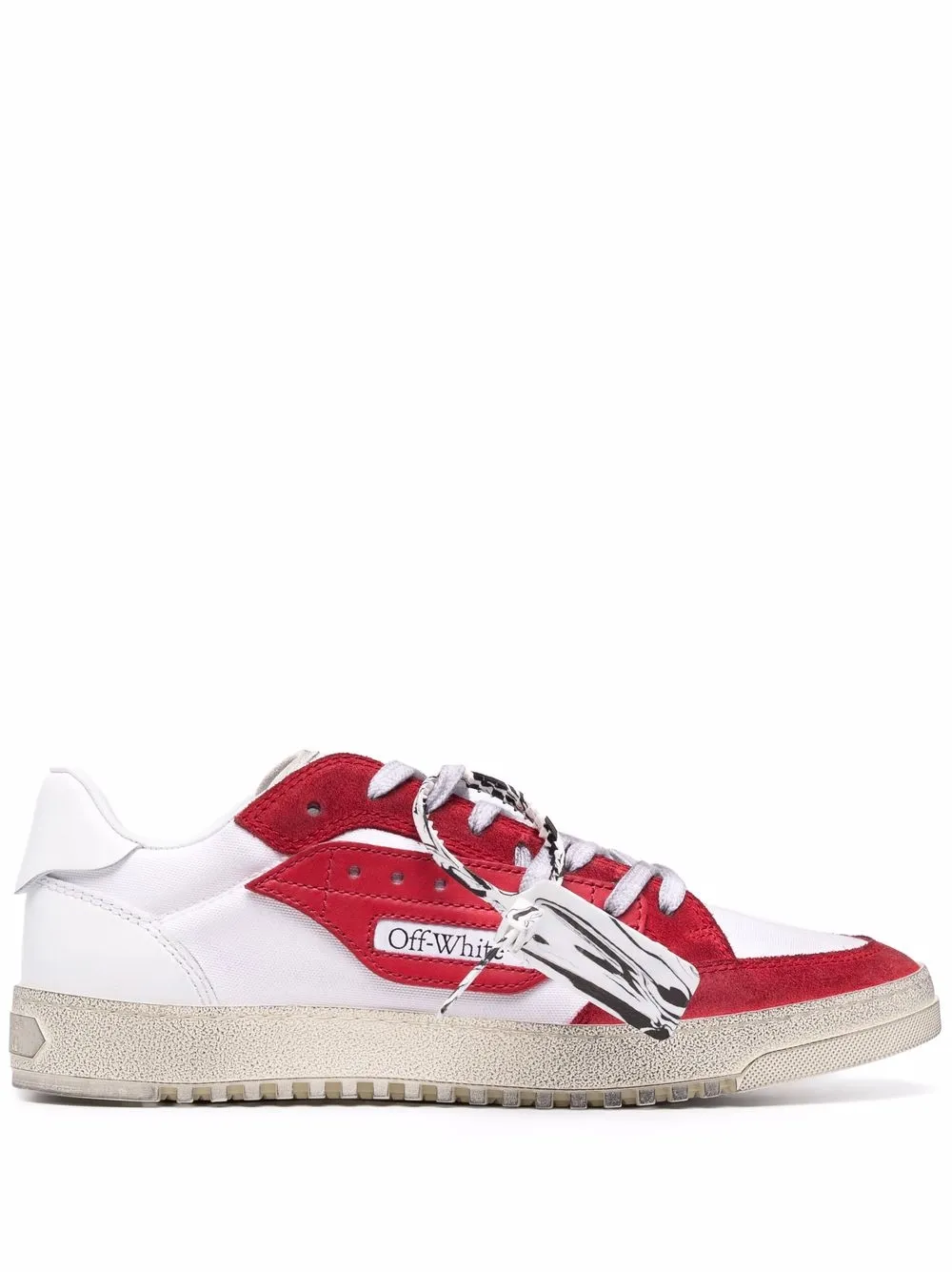 

Off-White tenis bajos New Simple - Blanco