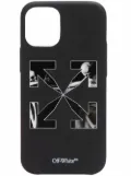 Off-White Caravaggio arrows-print iPhone 12 mini case - Black