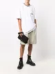 Off-White logo-print clutch bag