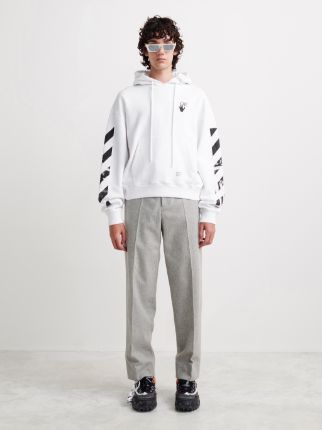 Caravaggio Arrows Hoodie in white | Off-White™ Official ZA