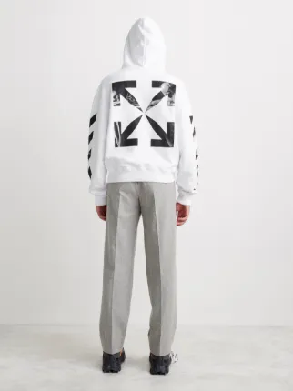 Caravaggio Arrows Hoodie in white | Off-White™ Official PT