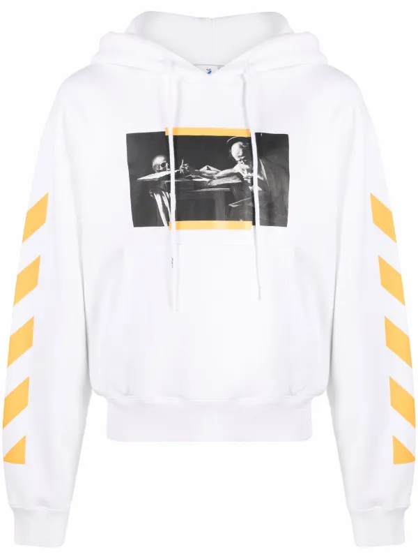 off white diag caravaggio hoodie