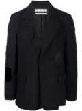 Off-White Meteor padded blazer - Black