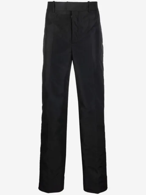 Off-White padded straight-leg trousers