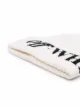 Off-White logo-embroidered ribbed-knit beanie