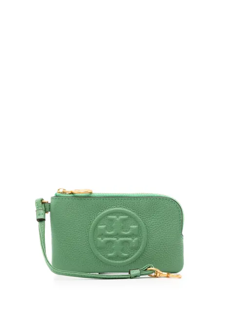 tory burch perry bombe top zip card case