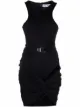 Image 1 of The Attico belted cut-out fitted dress
