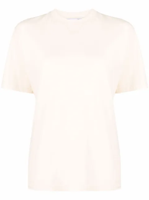 Off-White arrow-print organic cottonT-shirt