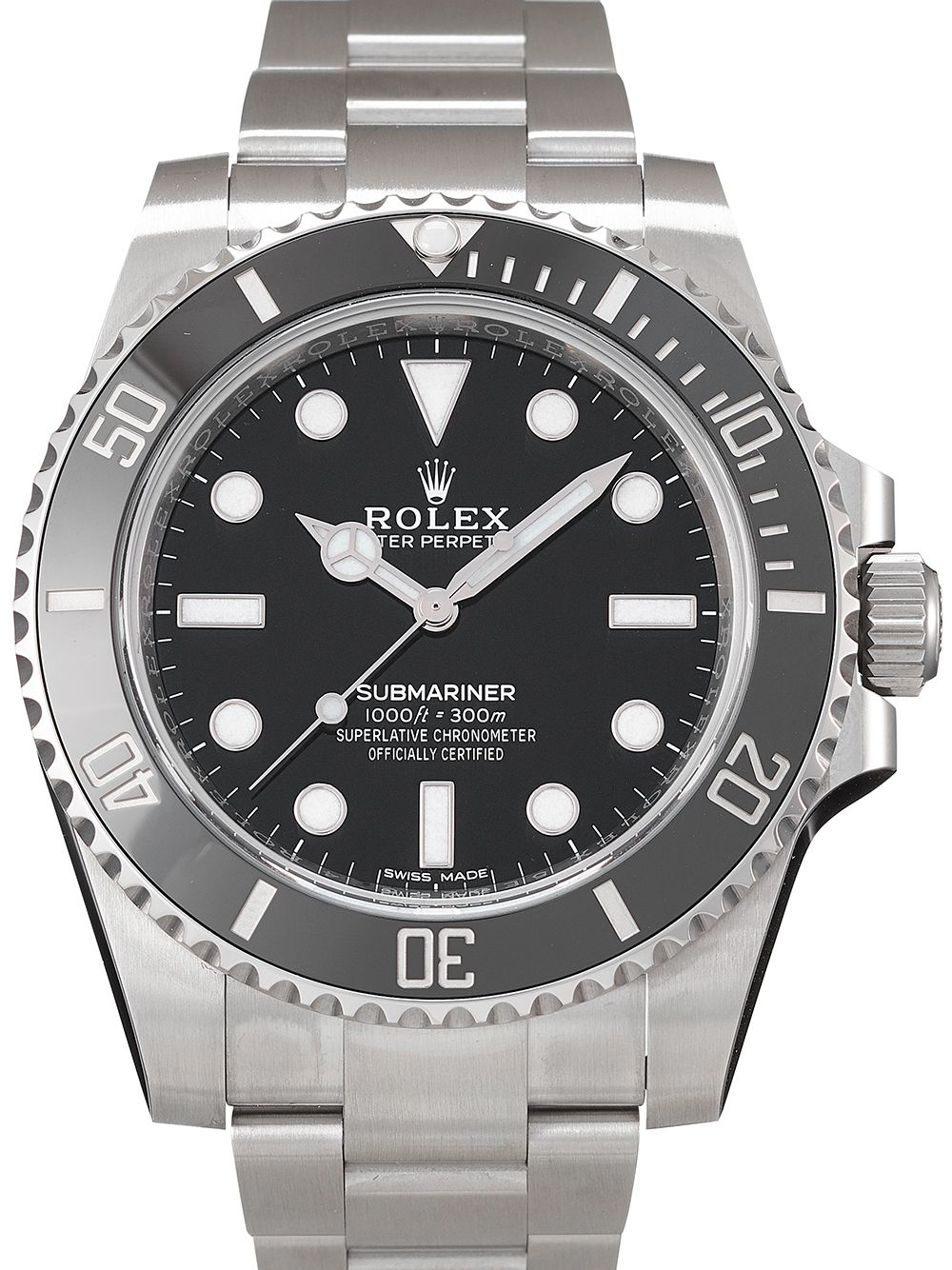 Rolex 2020 pre-owned Submariner horloge - Zwart