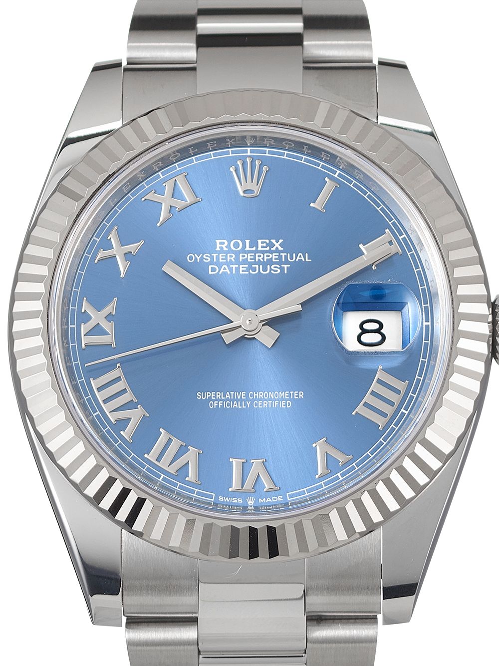 фото Rolex наручные часы datejust pre-owned 41 мм 2021-го года