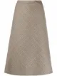 Image 1 of Maison Margiela houndstooth-check A-line skirt