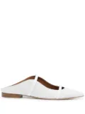 Malone Souliers top strap mules - White