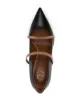 Malone Souliers front strap pumps