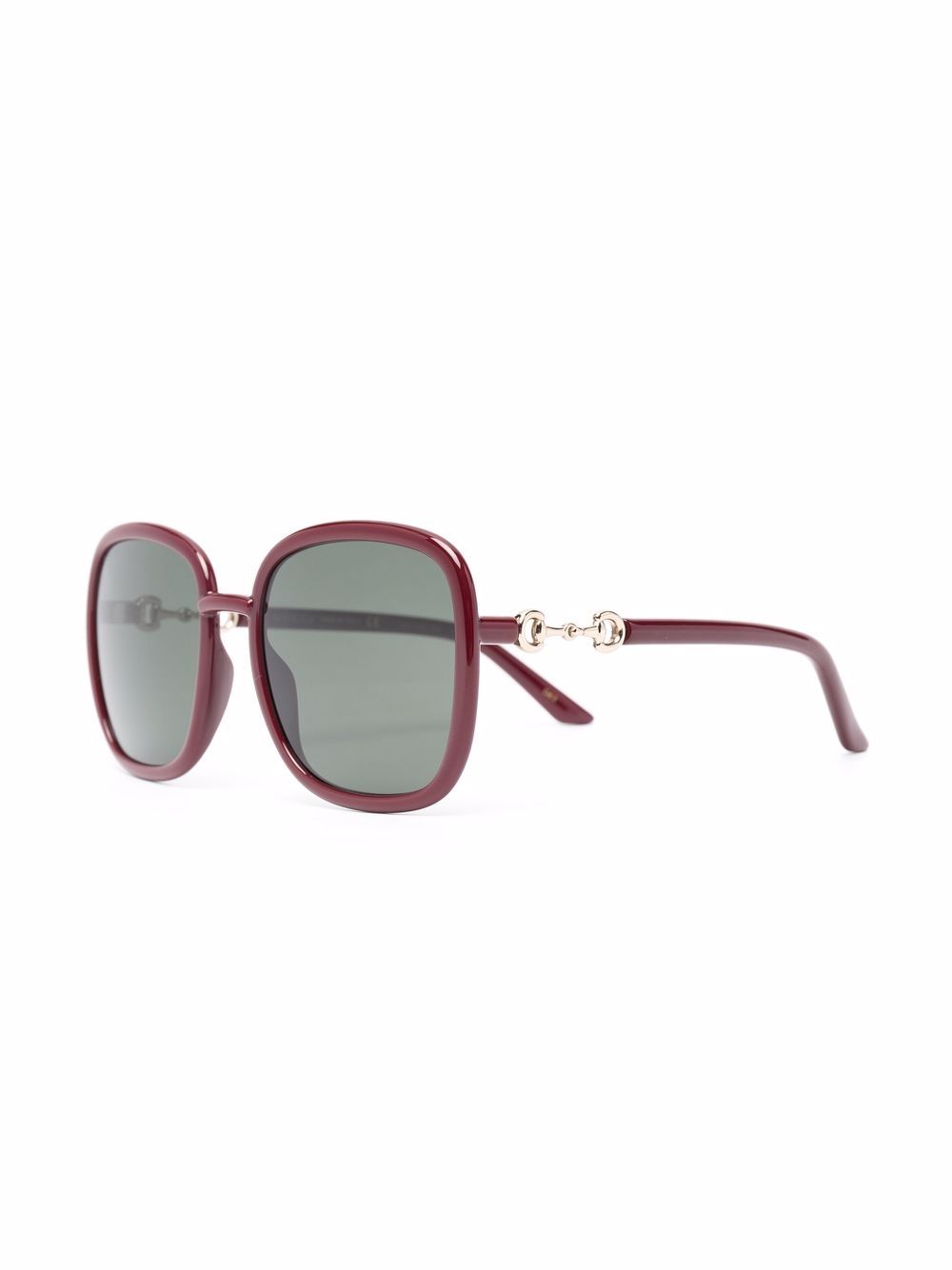 фото Gucci eyewear солнцезащитные очки horsebit