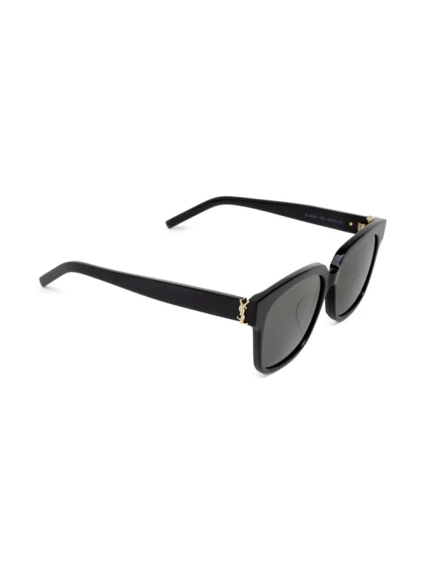 Saint Laurent Eyewear square-frame Sunglasses | Black | FARFETCH