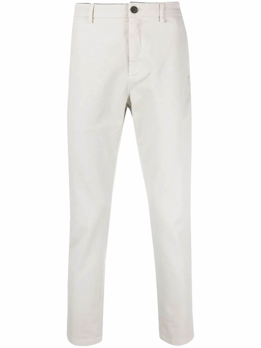 Department 5 straight-leg cotton-blend trousers | Neutrals | Image 1