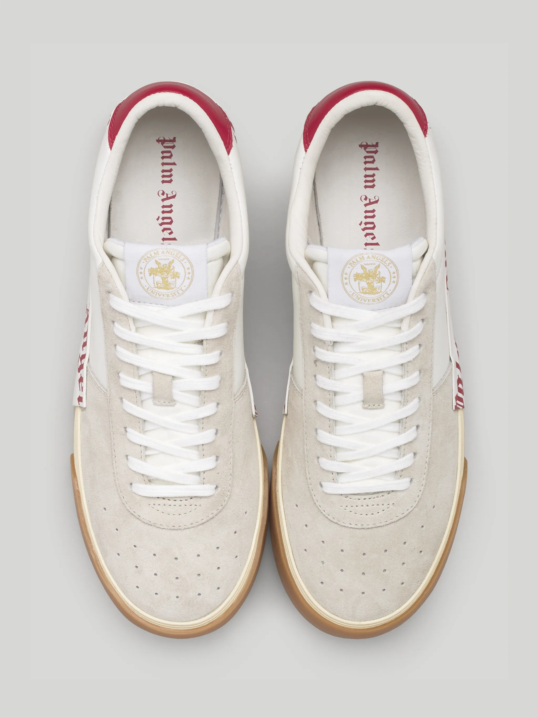 VULCANIZED SNEAKERS in white Palm Angels® Official