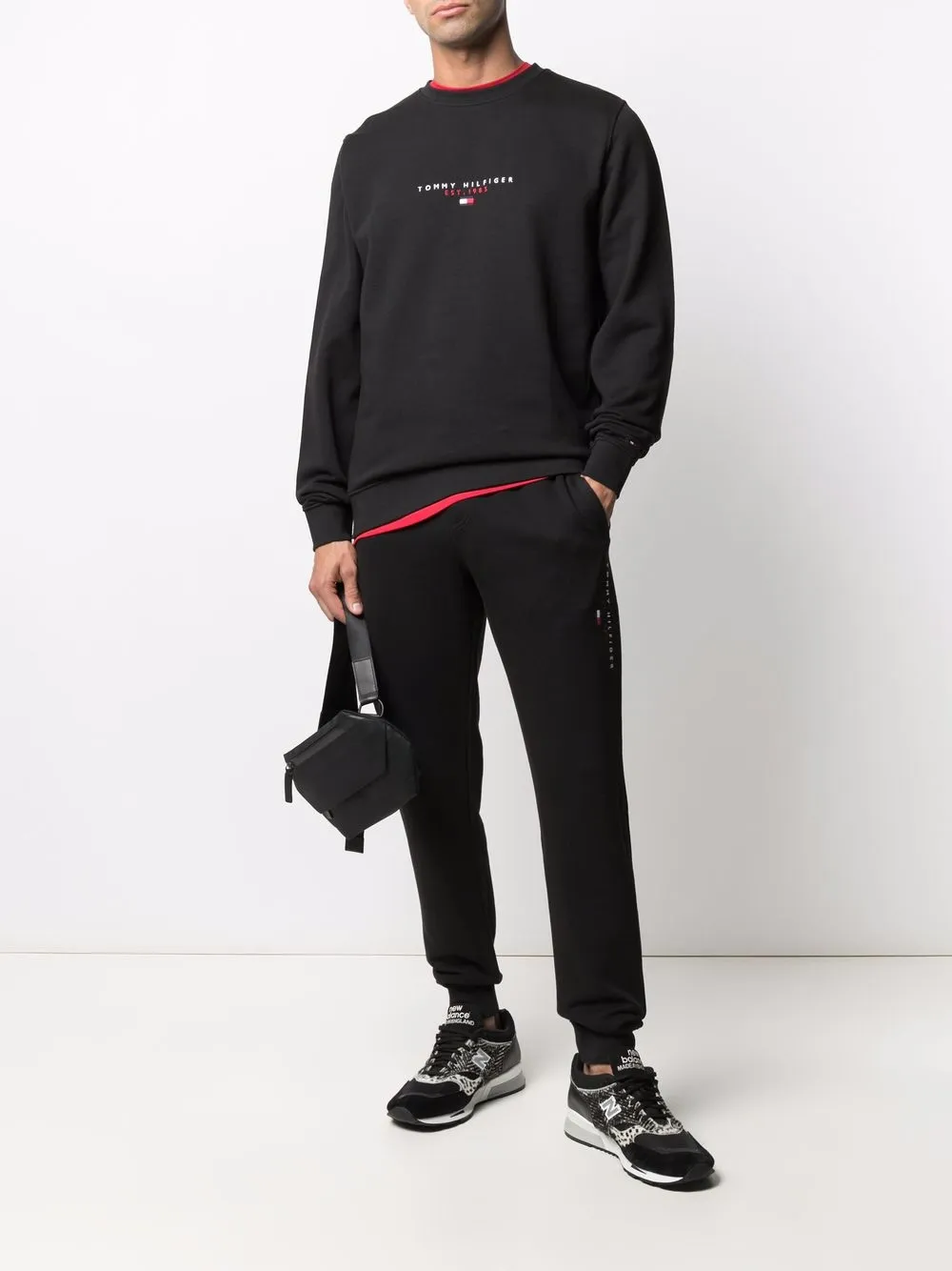 фото Tommy hilfiger толстовка с вышитым логотипом