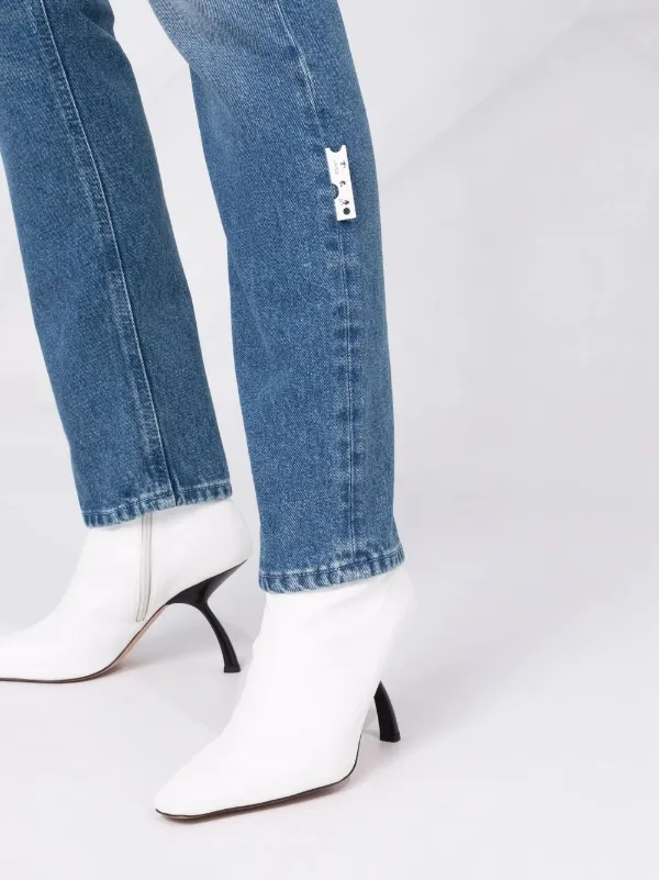 Off-White straight-leg Denim Jeans 