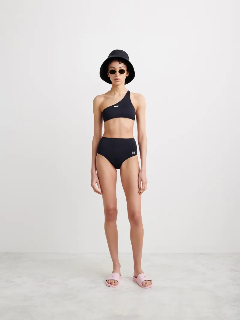 off white black bikini