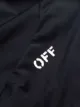 Off-White LOGO ONE SHOULDER SWIMSUIT BLACK WHITE