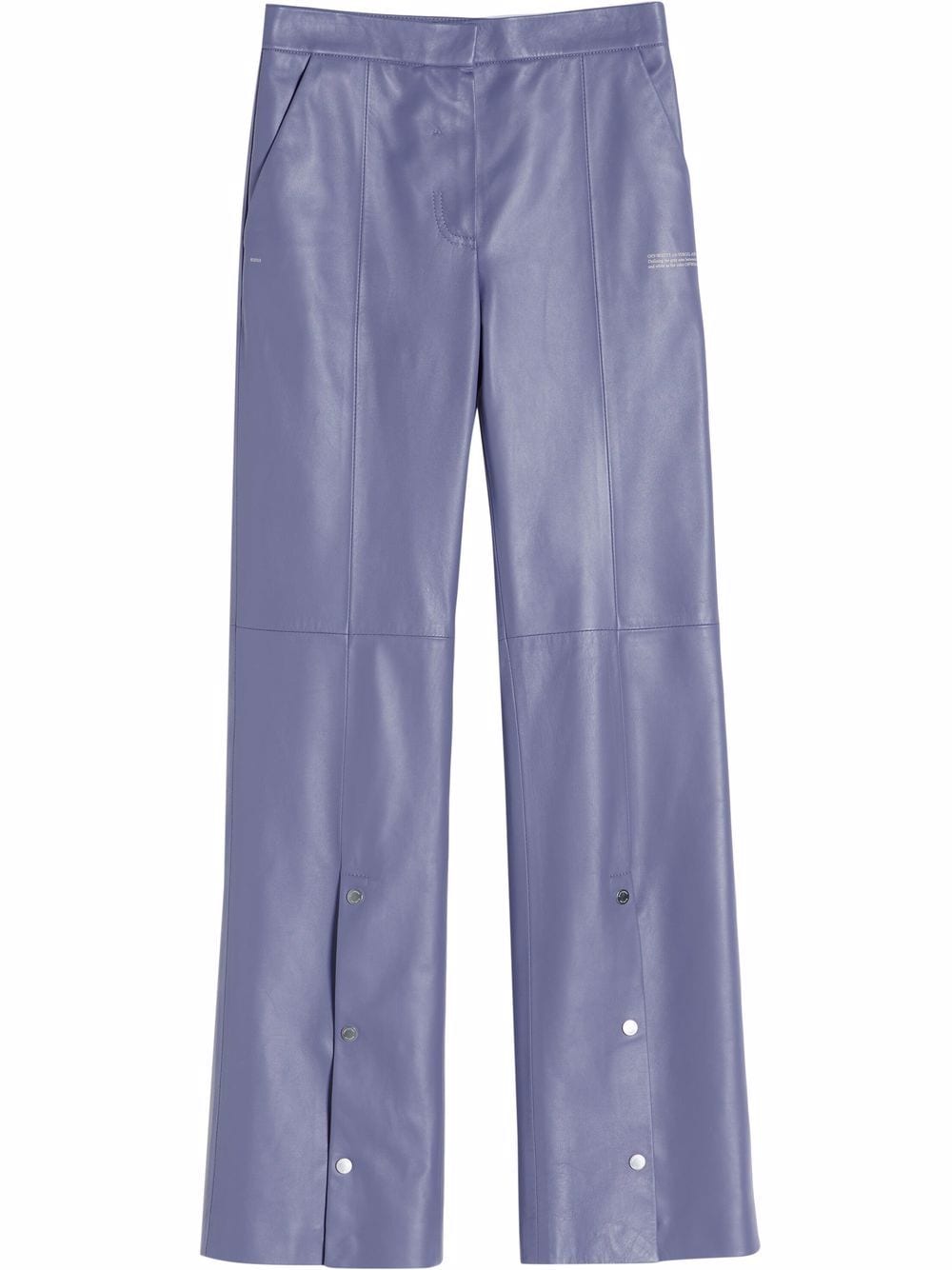 Image 1 of Off-White snap split flared trousers
