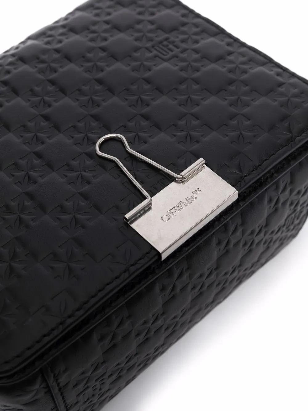 фото Off-white каркасная сумка binder clip