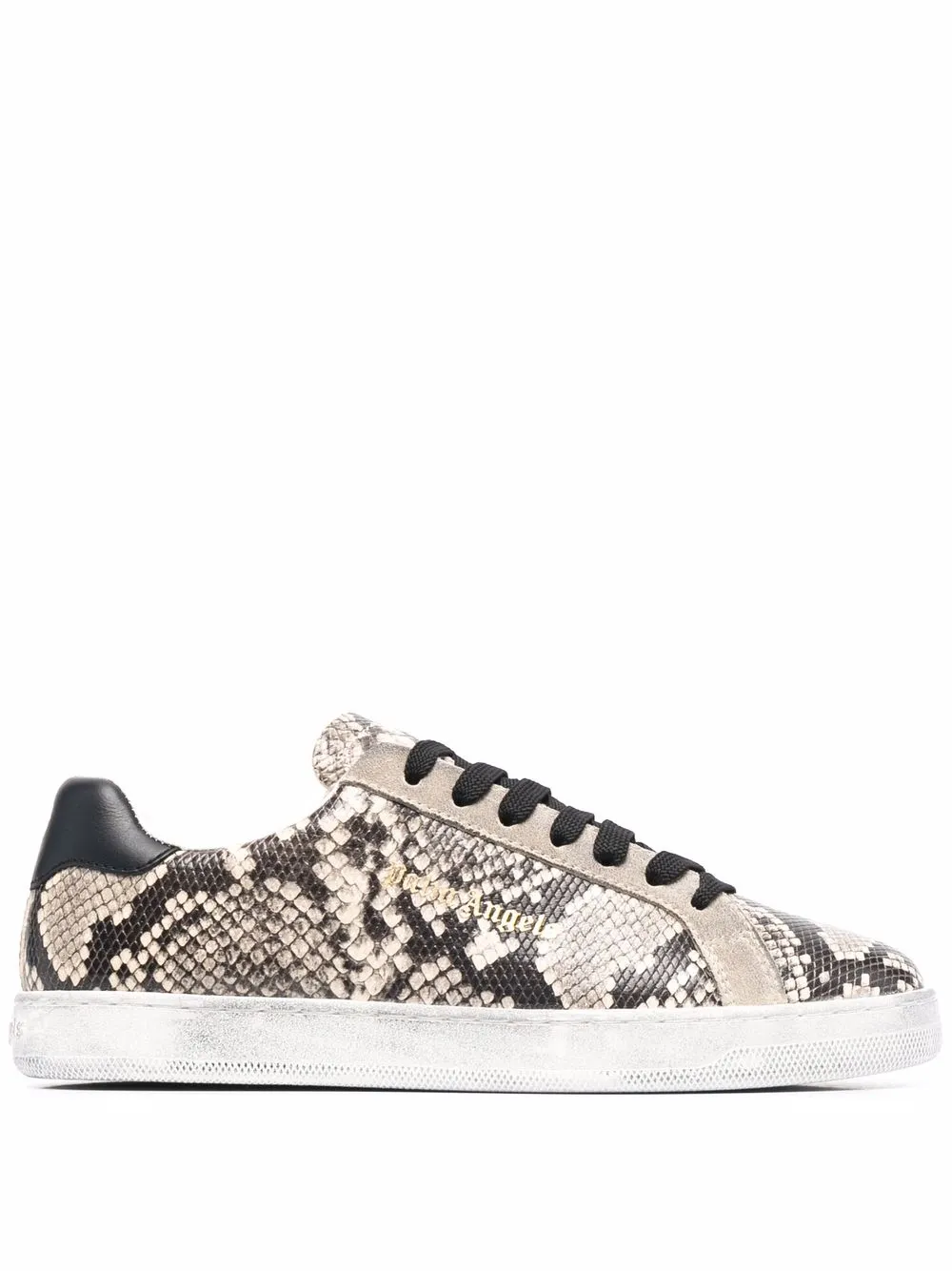 New Tennis python sneakers