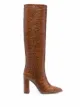 Bild 1 von Paris Texas Kniehohe Stiefel mit Kroko-Effekt