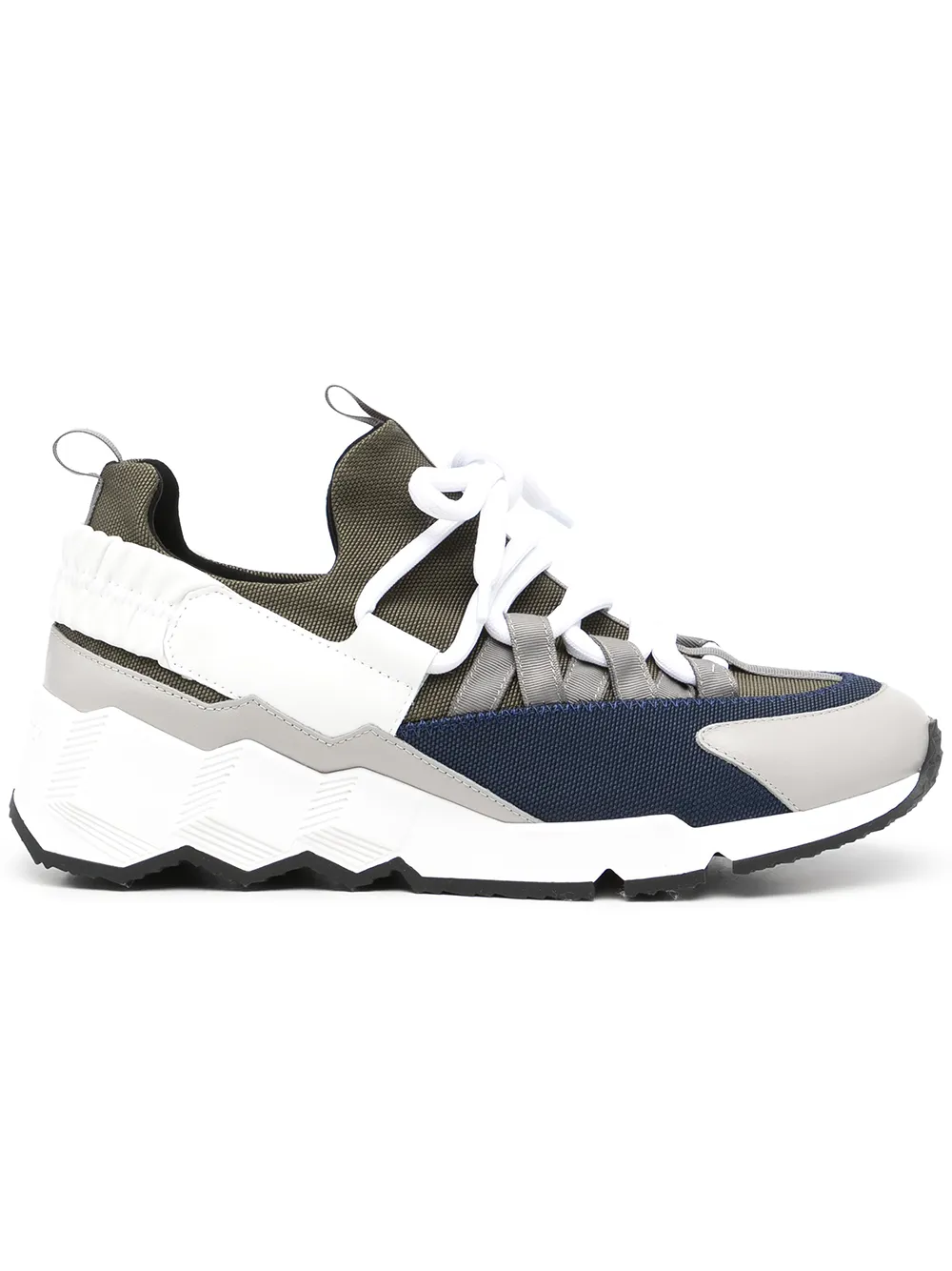 Pierre Hardy Trek Coment panelled sneakers