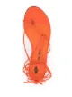 The Attico Kika lace-ankle sandals