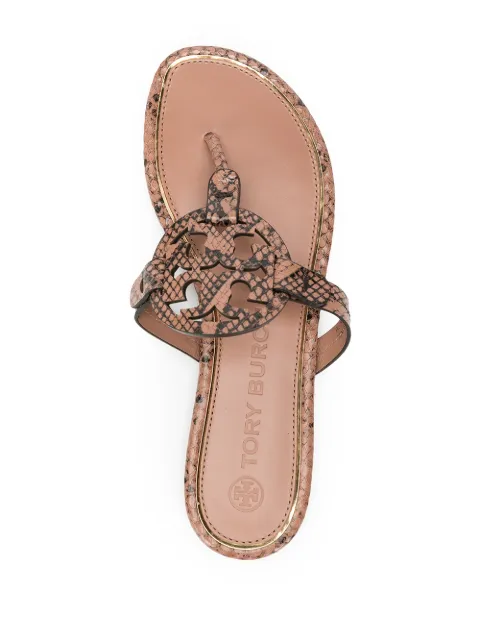 tory burch miller snakeskin