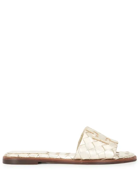 Tory Burch Ines Woven Slides - Farfetch