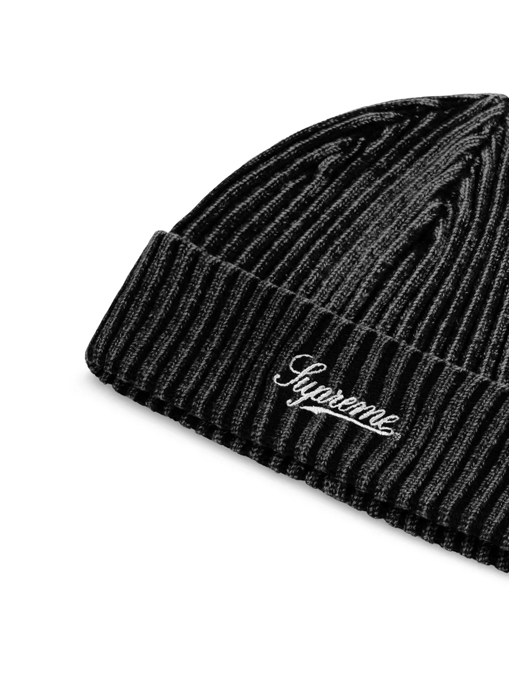 Image 2 of Supreme bleached rib beanie