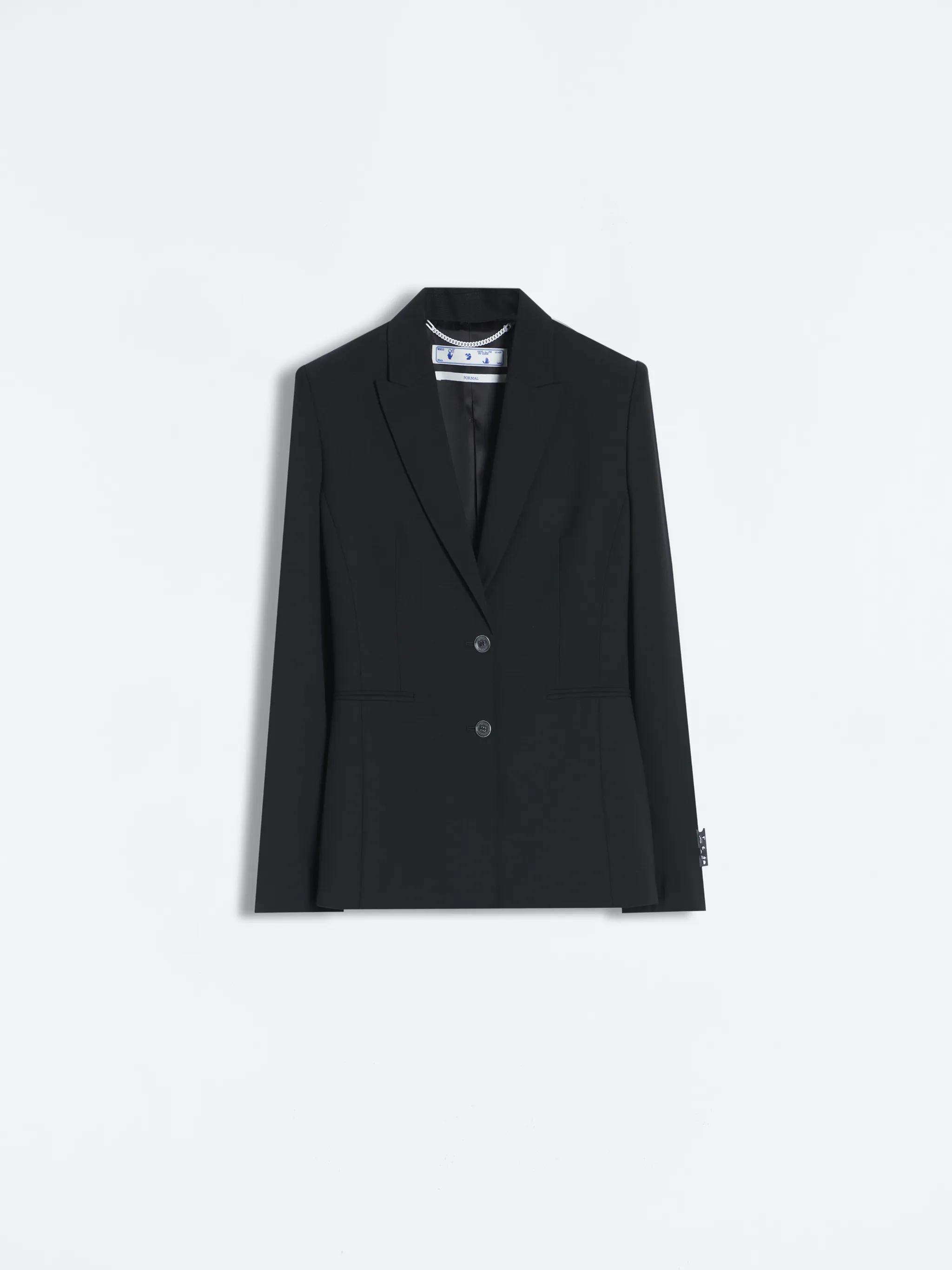 blazer black off white