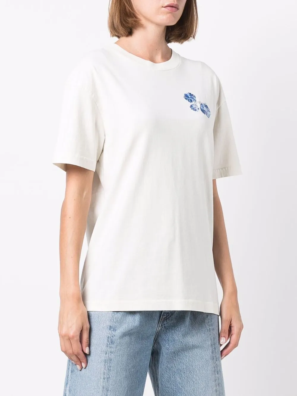 фото Off-white топ с логотипом arrows