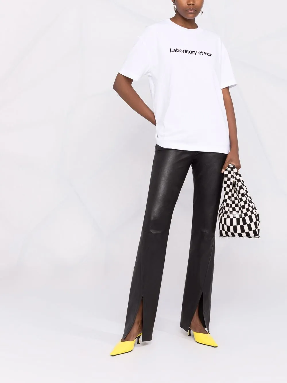 фото Off-white футболка laboratory of fun