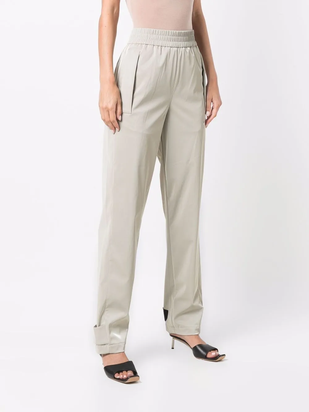 фото Off-white спортивные брюки с логотипом hands off