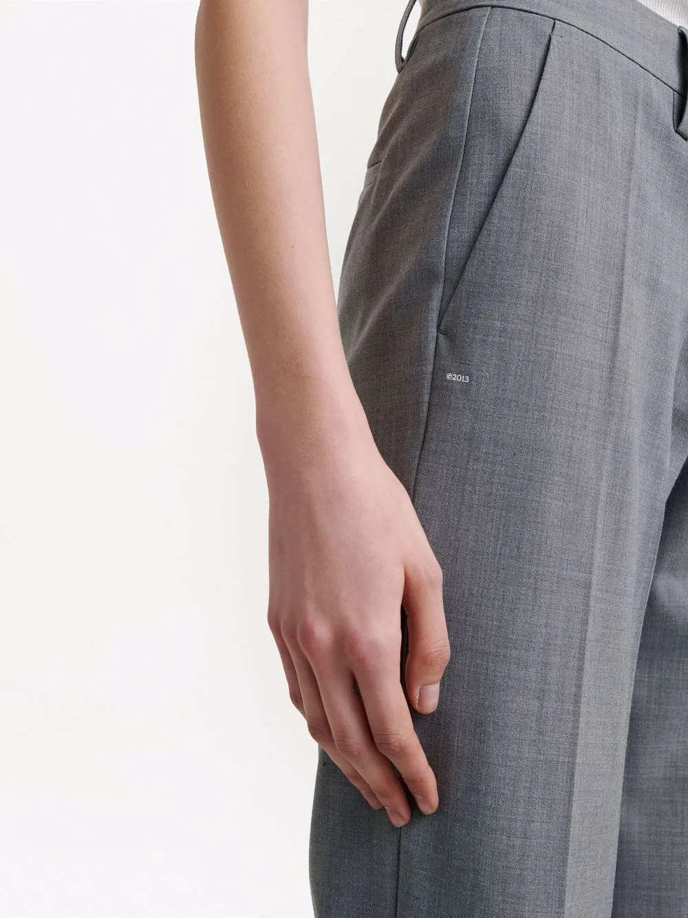 фото Off-white брюки со складками