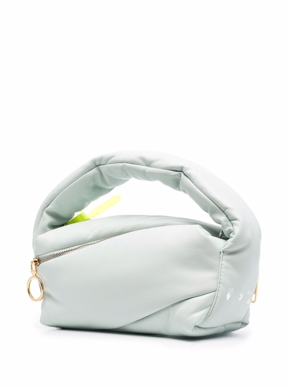 Shop Off-white Pump Pouch Shoulder Bag In Grün