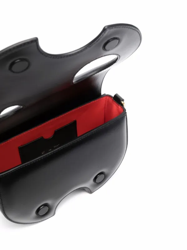 Off-White Burrow Saddle Bag | Black | FARFETCH