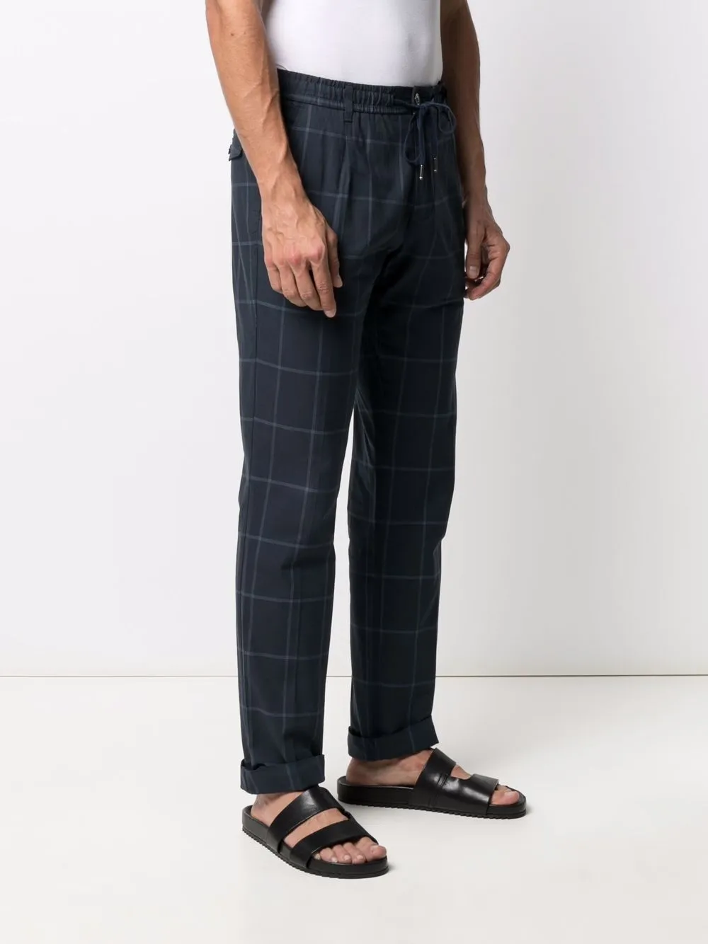 фото Tommy hilfiger клетчатые брюки прямого кроя
